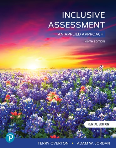 Instructor Manual for Inclusive Assessment: An Applied Approach 9th Edition by Terry Overton