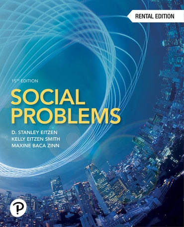 Test Bank for Social Problems 15th Edition by D Stanley Eitzen