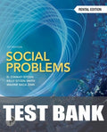 Test Bank for Social Problems 15th Edition by D Stanley Eitzen