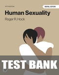 Test Bank for Human Sexuality 5th Edition by Roger R. Hock