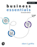 Test Bank for Business Essentials 14th Edition by Ronald J. Ebert
