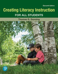 Instructor Manual for Creating Literacy Instruction for All Students 11th Edition by Thomas G. Gunning