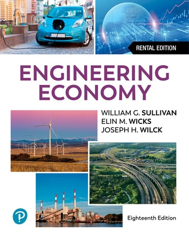 Solutions Manual for Engineering Economy 18th Edition by William G. Sullivan