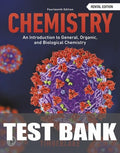Test Bank for Chemistry: An Introduction to General, Organic, and Biological Chemistry 14th Edition by Karen C. Timberlake