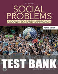 Test Bank for Social Problems: A Down-to-Earth Approach 14th Edition by Jim M. Henslin
