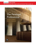Instructor Manual for The Paralegal Professional 6th Edition by Thomas F. Goldman