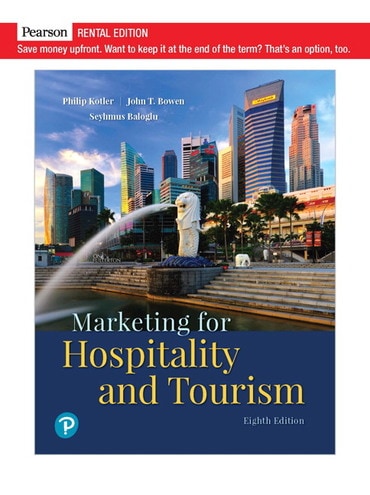 Test Bank for Marketing for Hospitality and Tourism 8th Edition by Philip Kotler