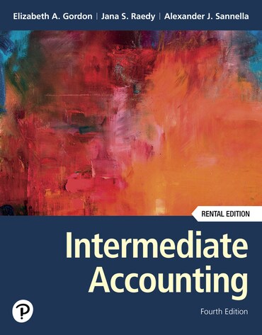 Test Bank for Intermediate Accounting 4th Edition by Elizabeth A. Gordon