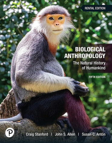 Test Bank for Biological Anthropology: The Natural History of Humankind 5th Edition by Craig Stanford