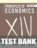Test Bank for Principles of Economics 14th Edition by Karl E. Case