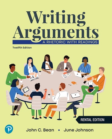 Instructor Manual for Writing Arguments: A Rhetoric with Readings 12th Edition by John C. Bean
