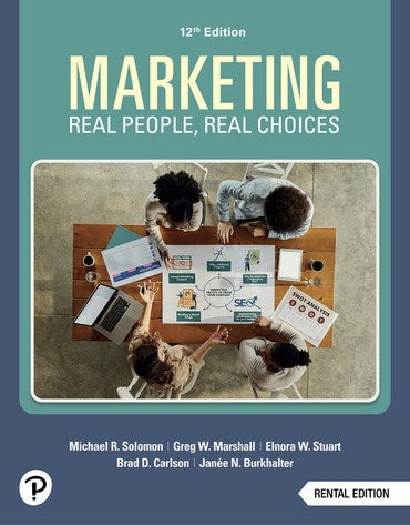 Test Bank for Marketing: Real People, Real Choices 12th Edition by Michael R. Solomon