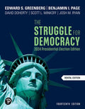 Test Bank for The Struggle for Democracy 14th Edition by Edward S. Greenberg