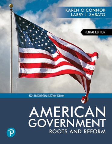 Test Bank for American Government: Roots and Reform 15th Edition by Karen O'Connor