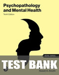 Test Bank for Psychopathology and Mental Health 10th Edition by Thomas F. Oltmanns