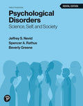 Test Bank for Psychological Disorders: Science, Self, and Society 12th Edition by Jeffrey S. Nevid