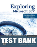 Test Bank for Exploring Microsoft 365: Introductory 2025 1st Edition by Mary Anne Poatsy