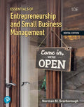 Test Bank for Essentials of Entrepreneurship and Small Business Management 10th Edition by Norman M Scarborough