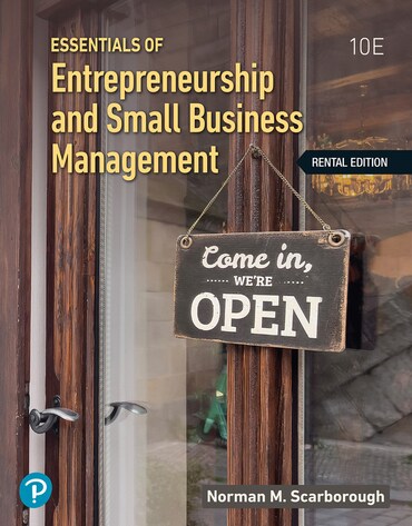 Test Bank for Essentials of Entrepreneurship and Small Business Management 10th Edition by Norman M Scarborough