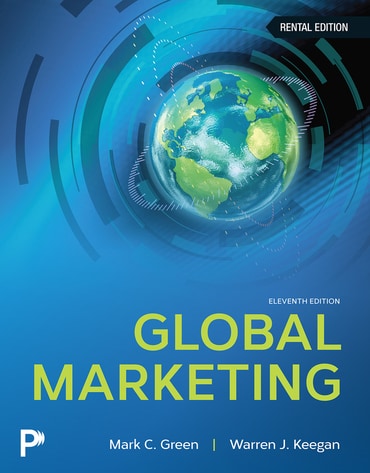 Test Bank for Global Marketing 11th Edition by Mark C. Green