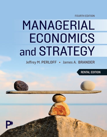 Test Bank for Managerial Economics and Strategy 4th Edition by Jeffrey M. Perloff