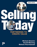 Test Bank for Selling Today: Partnering to Create Value 16th Edition by Michael Ahearne