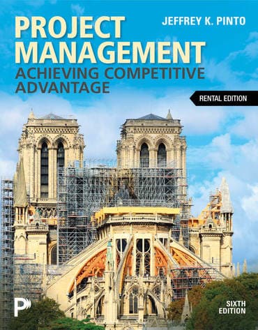 Test Bank for Project Management: Achieving Competitive Advantage 6th Edition by Jeffrey K Pinto