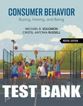 Test Bank for Consumer Behavior 15th Edition by Michael R. Solomon