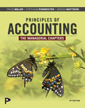 Instructor Manual for Principles of Accounting, The Managerial Chapters 15th Edition by Tracie L. Miller