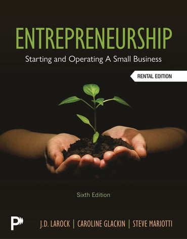 Test Bank for Entrepreneurship: Starting and Operating A Small Business 6th Edition by JD LaRock