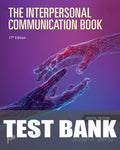 Test Bank for The Interpersonal Communication Book 17th Edition by Joseph A. DeVito