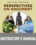 Instructor Manual for Perspectives on Argument 10th Edition by Nancy V. Wood