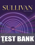 Test Bank for Precalculus 12th Edition by Michael Sullivan