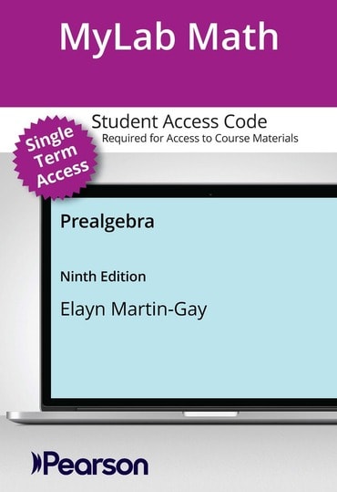 Solutions Manual for Prealgebra 9th Edition by Elayn Martin-Gay