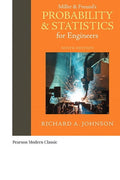 Solutions Manual for Miller & Freund's Probability and Statistics for Engineers (Classic Version) 9th Edition by Richard A. Johnson