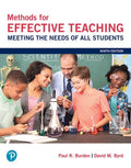 Instructor Manual for Methods for Effective Teaching: Meeting the Needs of All Students 9th Edition by Paul R. Burden