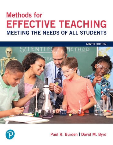 Instructor Manual for Methods for Effective Teaching: Meeting the Needs of All Students 9th Edition by Paul R. Burden