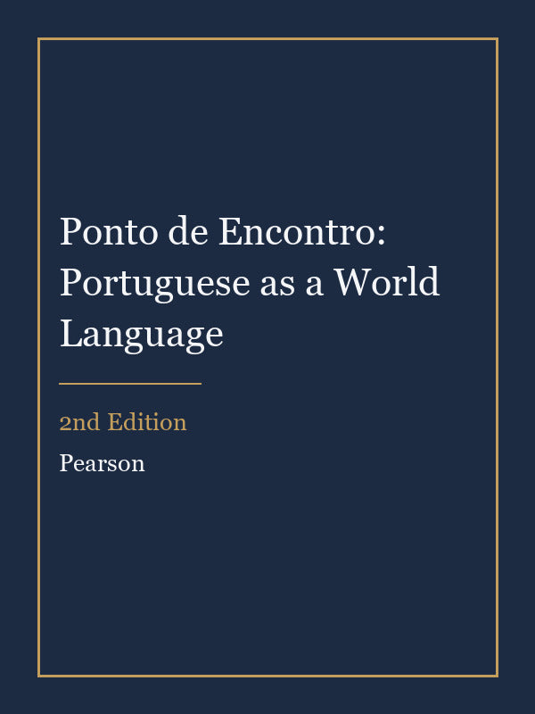 Test Bank for Ponto de Encontro: Portuguese as a World Language 2nd Edition