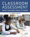 Test Bank for Classroom Assessment: What Teachers Need to Know 9th Edition by W James Popham