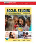 Test Bank for Social Studies in Elementary Education 16th Edition by Terence A. Beck