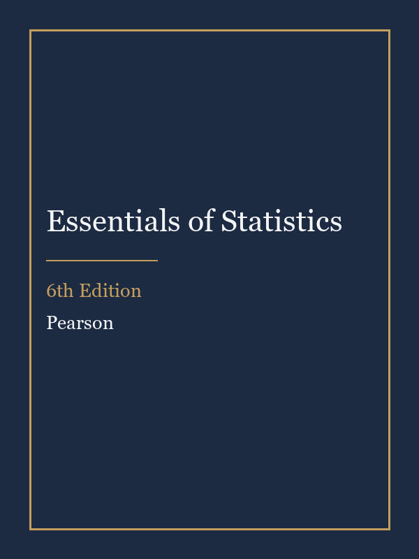Solutions Manual for Essentials of Statistics 6th Edition