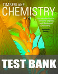 Test Bank for Chemistry: An Introduction to General, Organic, and Biological Chemistry 13th Edition by Karen C. Timberlake