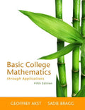 Instructor Manual for Basic College Mathematics through Applications 5th Edition by Geoffrey Akst