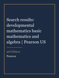 Instructor Manual for Search results: developmental mathematics basic mathematics and algebra | Pearson US 3rd Edition