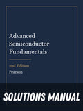 Solutions Manual for Advanced Semiconductor Fundamentals 2nd Edition