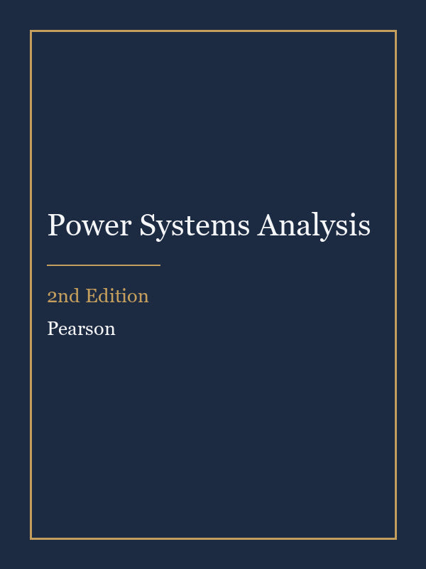 Solutions Manual for Power Systems Analysis 2nd Edition