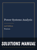 Solutions Manual for Power Systems Analysis 2nd Edition