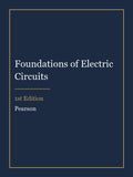 Instructor Manual for Foundations of Electric Circuits 1st Edition