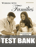 Test Bank for Working with Families: An Integrative Model by Level of Need 5th Edition by Allie C. Kilpatrick