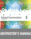 Instructor Manual for Technical Communication: A Practical Approach 8th Edition by William S. Pfeiffer